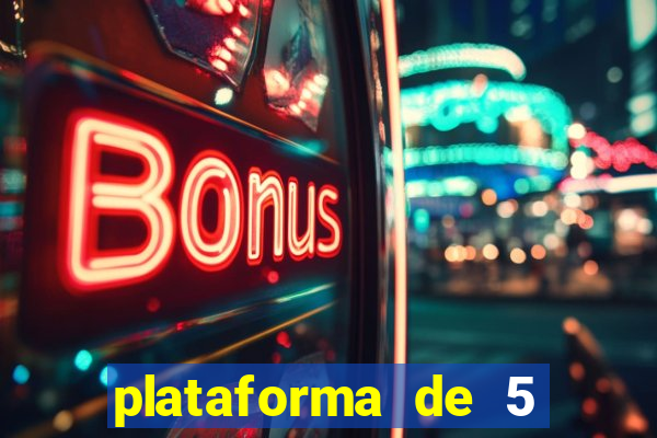 plataforma de 5 reais fortune tiger